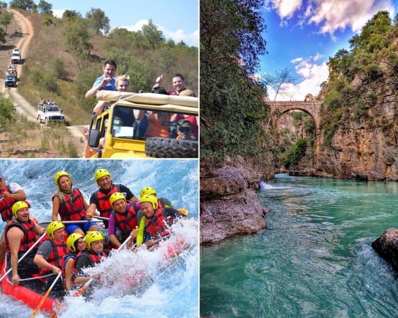 Full-Day Rafting & Jeep Safari Mix Tour from Antalya / Kemer - An Exciting Mix of Adventure and Nature: Full-Day Rafting & Jeep Safari from Antalya / Kemer