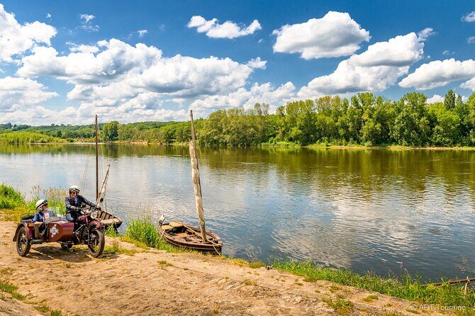 Full day tour on sidecar from Tours - An In-Depth Look at the Loire Valley Sidecar Tour