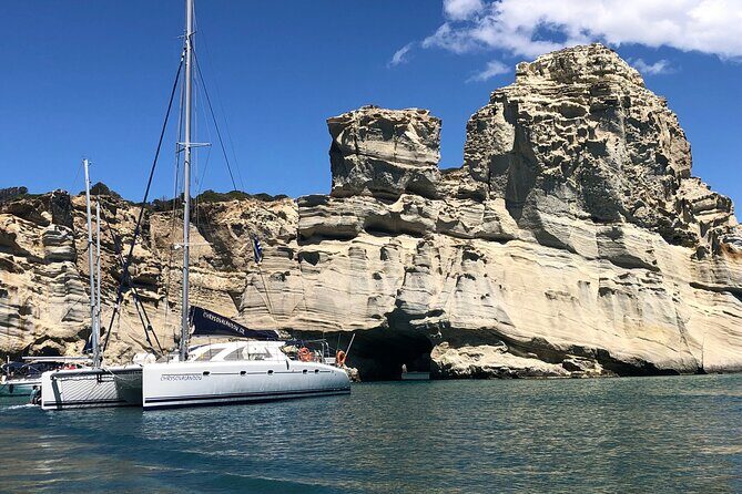 Full Day Tour to Kleftiko, Firlingos and Poliegos Catamaran - An In-Depth Look at the Full-Day Catamaran Experience