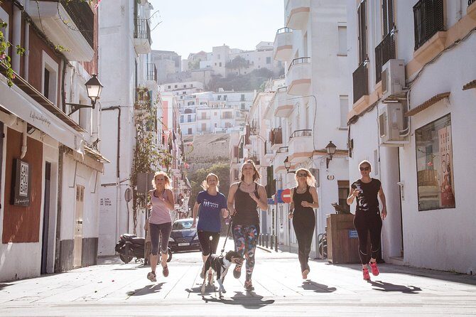 Full Running Tour of Ibiza Town - Exploring Ibiza Town on Foot and Footsteps