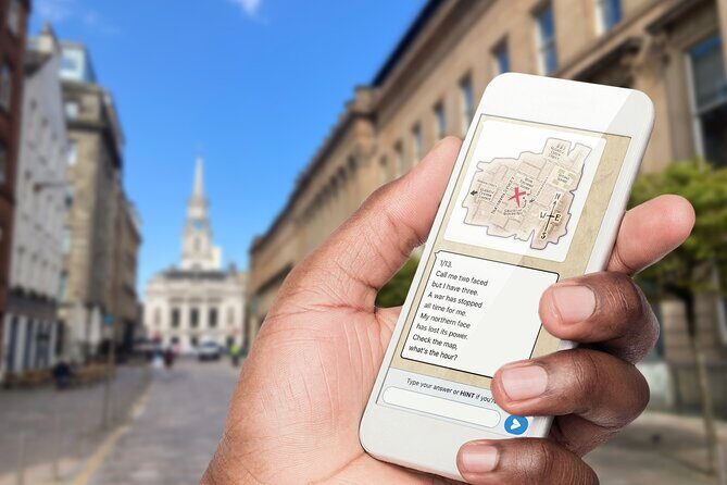 Fun and Flexible Treasure Hunt Around Glasgow with Cryptic Clues - Key Points