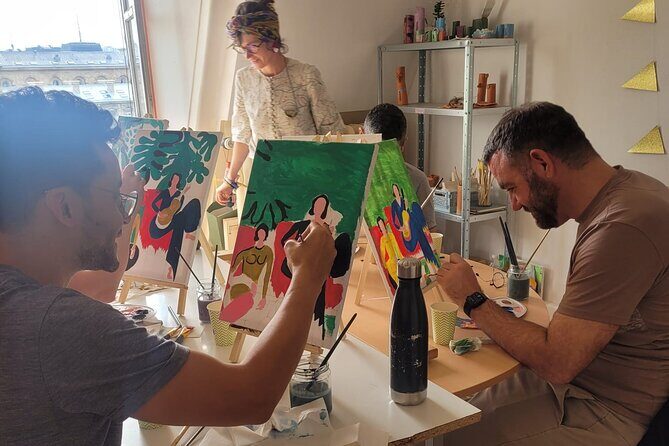 Fun Painting Class in a Professional Art Studio with a View - A Closer Look at the Experience
