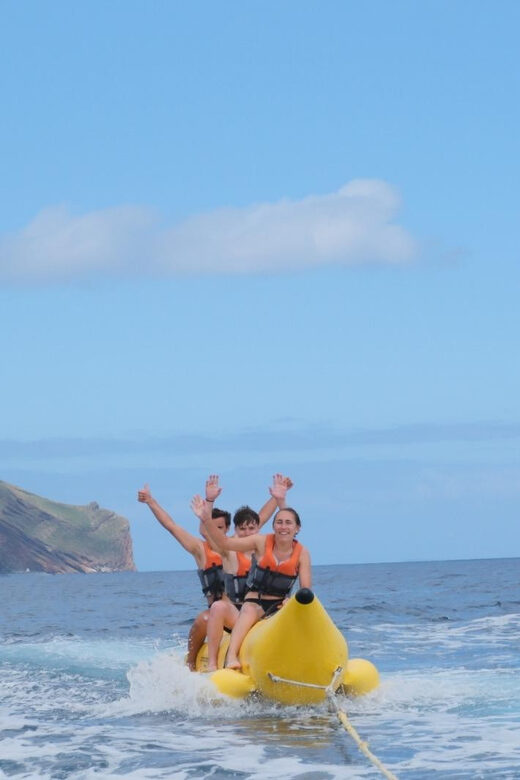 Funchal : Banana Boat Experience - Key Points