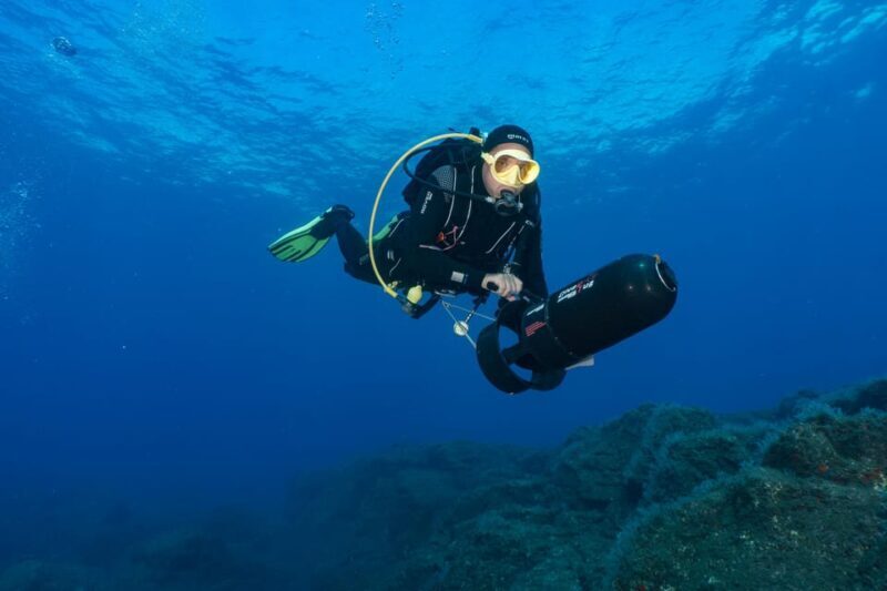 Funchal: DPV- Scooter Dive Adventure - An In-Depth Look at the Funchal DPV Underwater Scooter Adventure