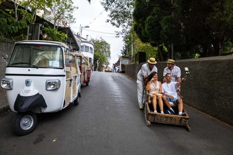 Funchal: Guided Tuk Tuk Tour to Toboggan Rides & Old Town - Key Points