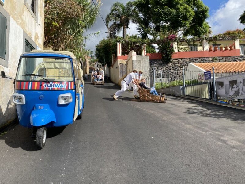 Funchal: Monte Tropical Garden & Toboggan Ride by Tuk Tuk - Key Points