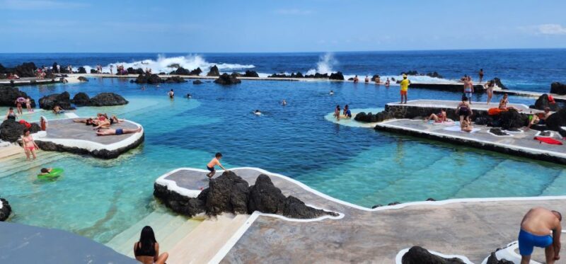 Funchal: Porto Moniz, Seixal, Fanal, and Cabo Girão Tour - Porto Moniz Natural Pools