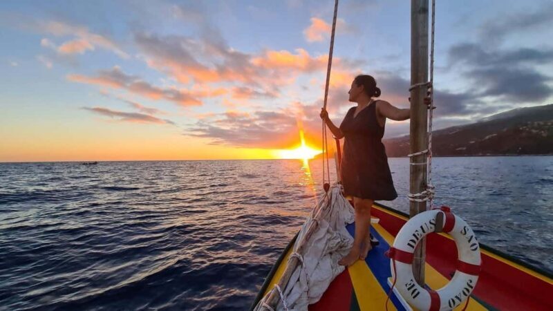 Funchal: Unforgettable sunset on a traditional Xavelha boat - Authenticity, Value, & Unique Touches