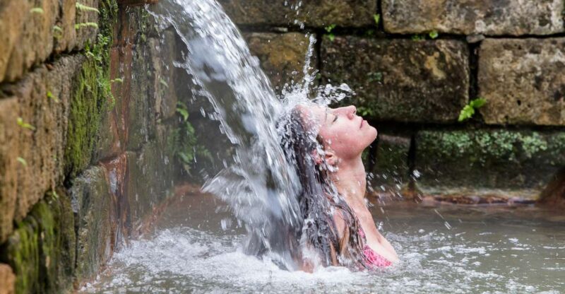 Furnas: Night-Time Experience with Thermal baths and Dinner - Key Points