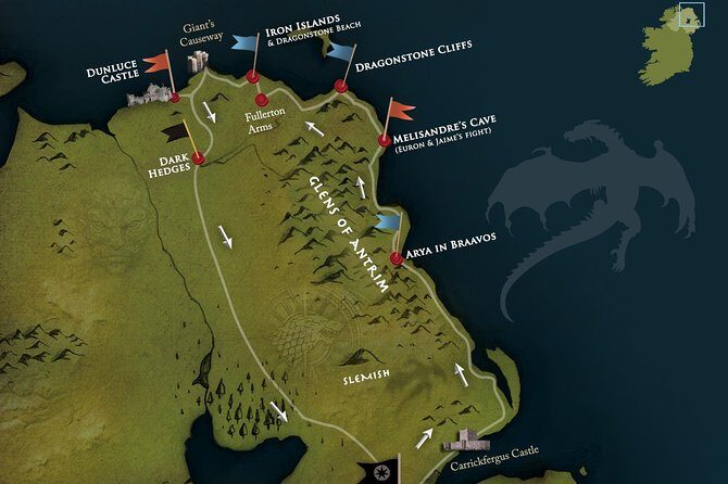 Game of Thrones - Private Audi A6 tour with Richard the Wildling - Exploring the Itinerary in Detail