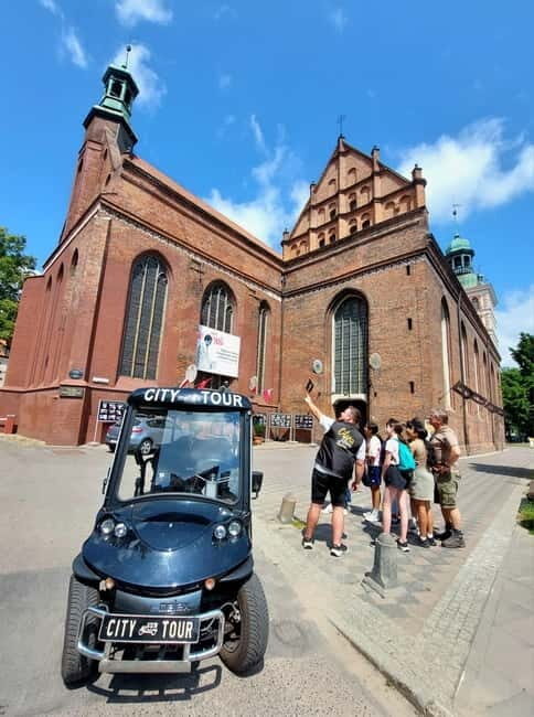 GDANSK City Tour by Golf Cart Live Guide & Sightseeing 90min - Key Points