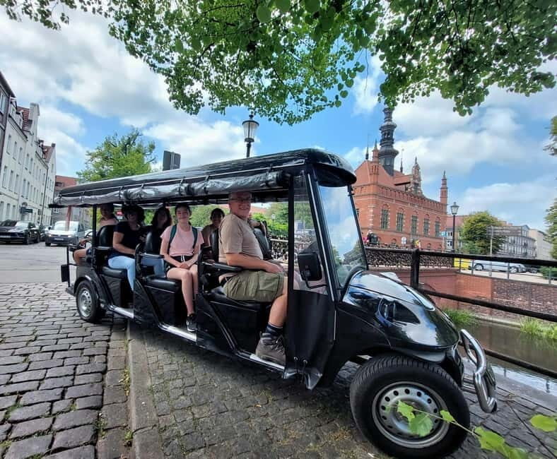 GDANSK City Tour by Golf Cart Live Guide & Sightseeing 90min - An In-Depth Look at the Gdansk Golf Cart Tour