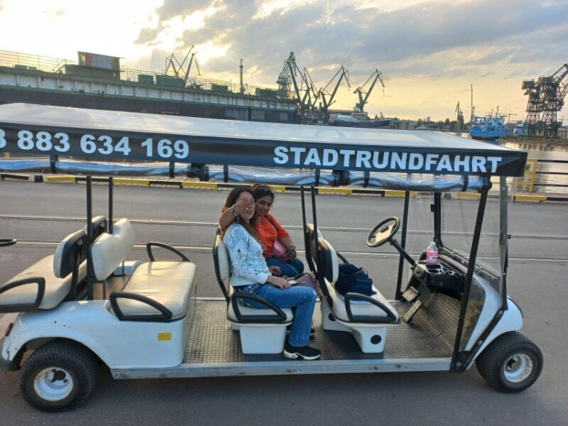 Gdansk: City Tour Live Guided by Golf Cart/Buggy Sightseeing - Key Points