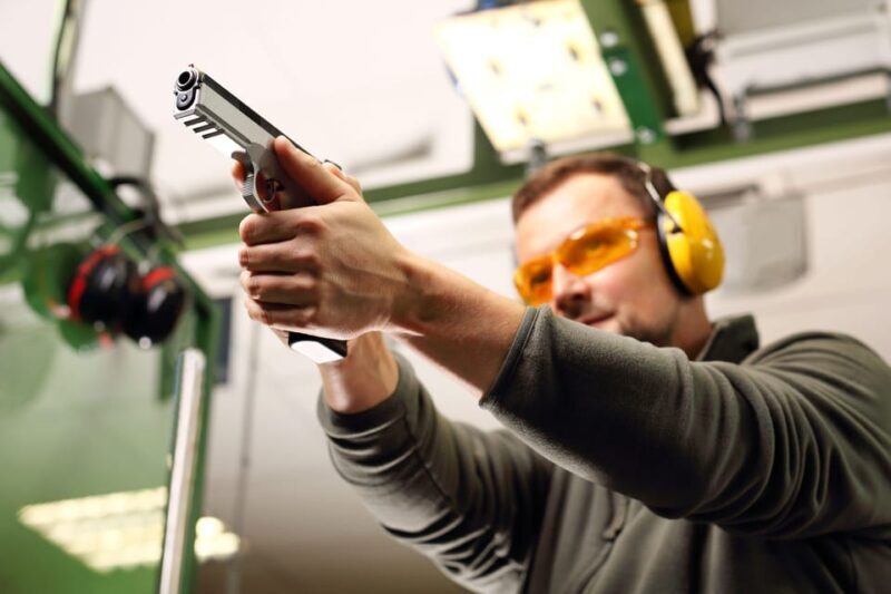 Gdansk: Extreme Gun Shooting Experience with Transfers - Authenticity and Safety: Why it Matters