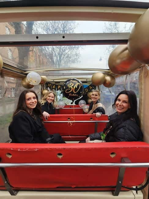 Gdansk: PartyBus in BuggyBus & Alcohol Included & Top Fun - Key Points