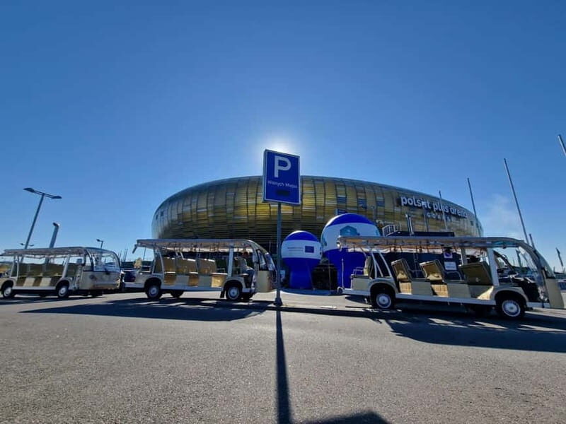 Gdansk: PRIVATE Alcotour City Tour Sightseeing Golf Cart - Key Points