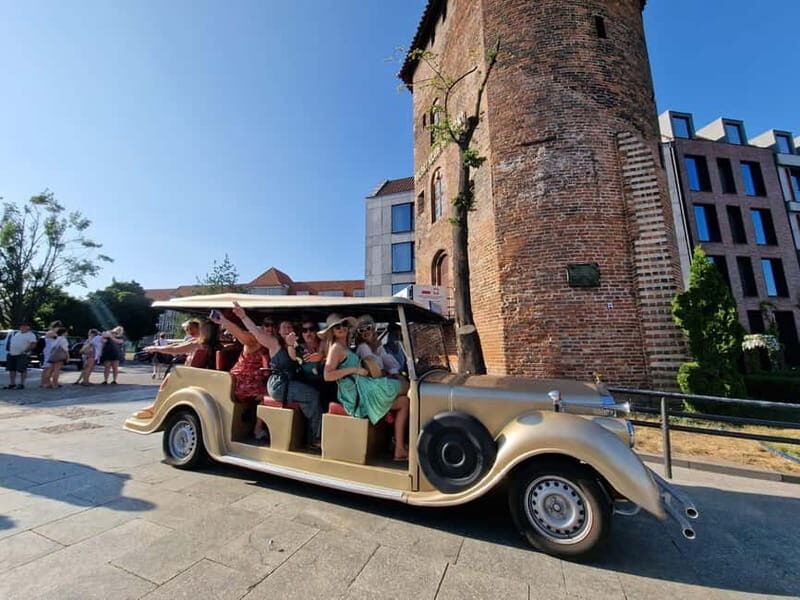 Gdansk: PRIVATE Alcotour City Tour Sightseeing Golf Cart - The Itinerary Breakdown