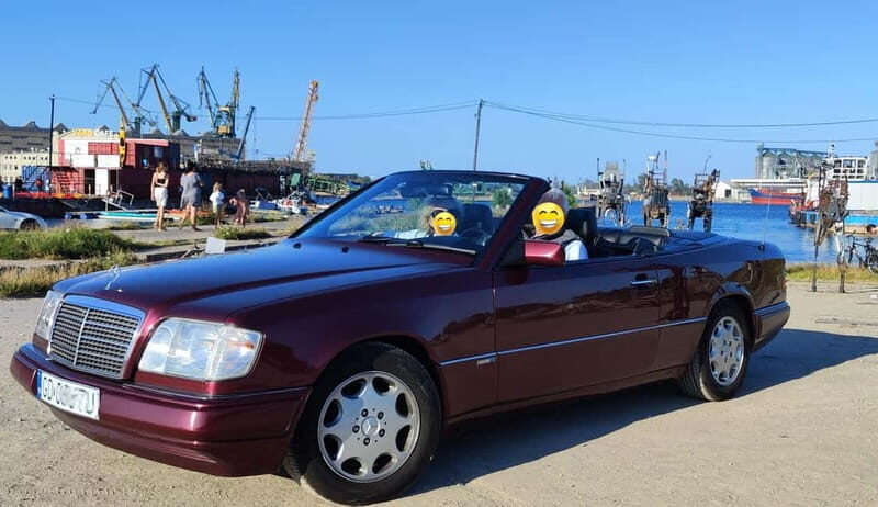 Gdask: City of Freedom - Local Guided Cabrio Tour - The Charm of the Vintage Mercedes Cabrio Experience