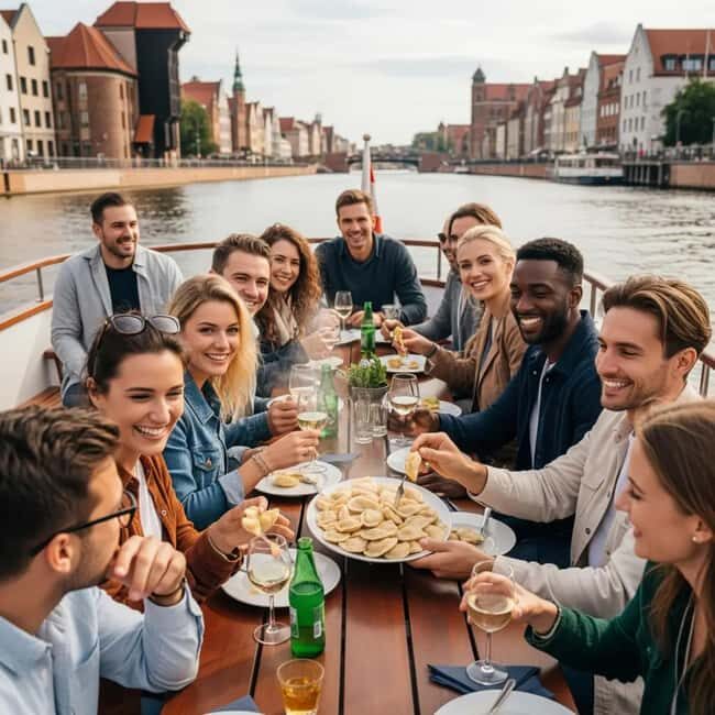 Gdask: Motawa River Cruise with Pierogi Tasting - A Closer Look at the Gdansk Pierogi River Cruise