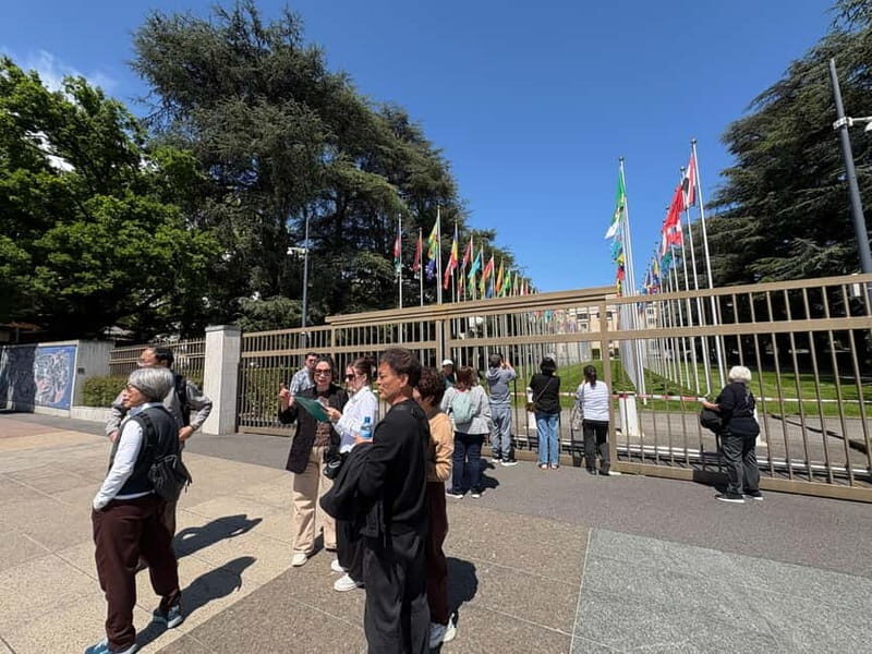Geneva guided tour: capital of peace with the UN ( Outside ) - The Itinerary in Detail