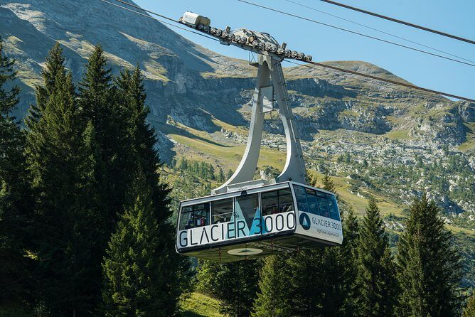 Geneva: Riviera Col du Pillon Glacier 3000- High Level Experience - Free Time in Montreux