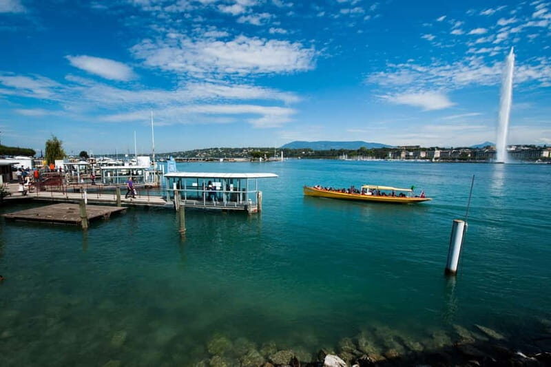 Geneva Walk & Cruise:The secrets of the Jet D'eau & apéritif - An In-Depth Look at the Itinerary and Highlights