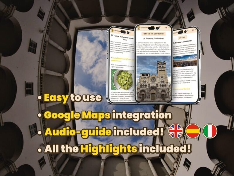 Genova: digital guide made by a local for your walking tour - FAQ