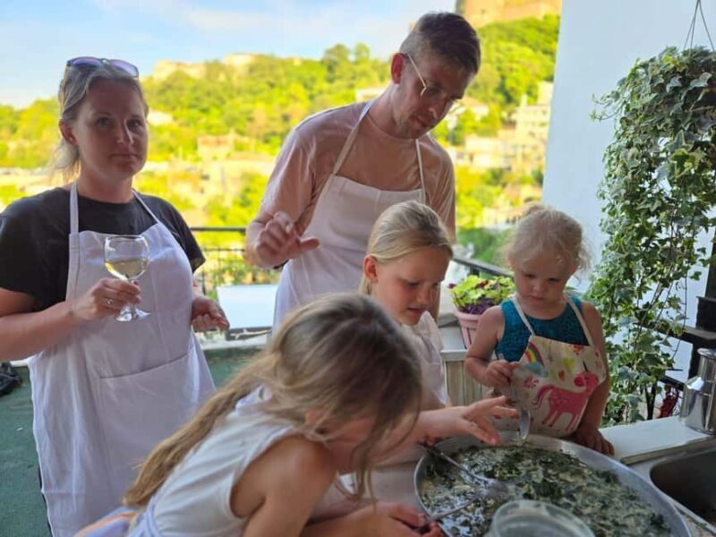 Gjirokastra: Friends, Family & FunVegetarian Cooking Class - The Experience in Detail