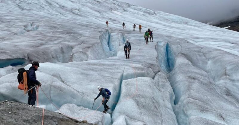 Glacier walk at Okstindbreen and Summit hike to Oksskolten - An In-Depth Look at the Experience