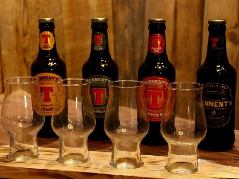 Glasgow: Beer Flight with a Haggis Taster in a Glasgow pub - Key Points