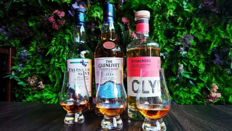 Glasgow: Whisky Flight and Scottish Cheeseboard - Key Points