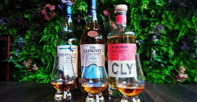 Glasgow: Whisky Flight at contemporary Scottish venue - Key Points