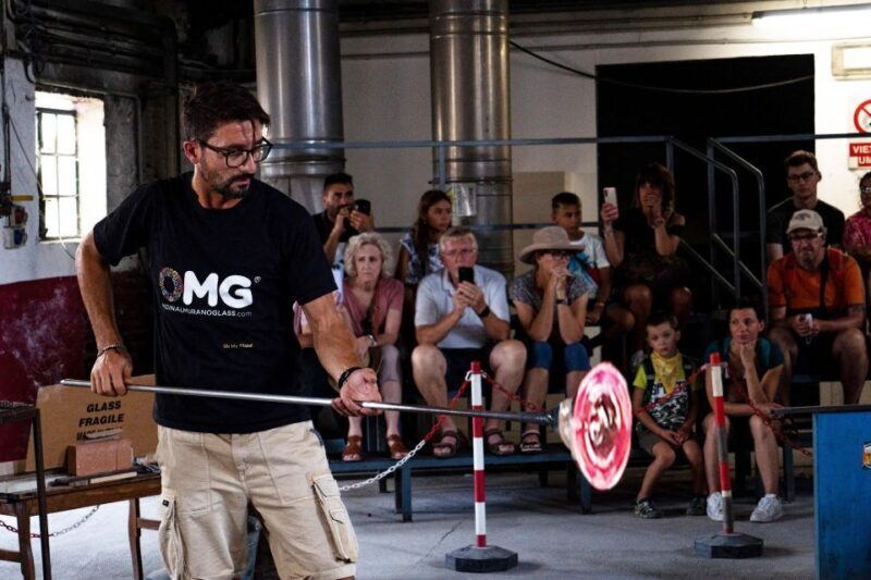 Glass Blowing Show Visit Murano Glass Factory & Showroom OMG - The Sum Up: Is It Worth It?