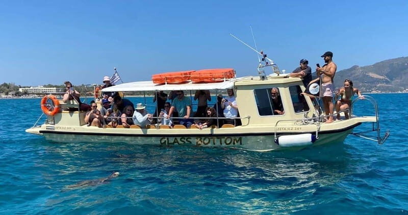 Glass boat cruises to spot turtles - Practical Details