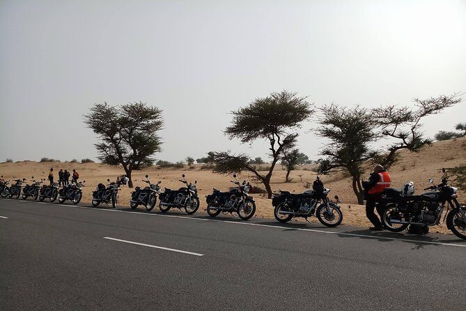 Glimpse of Rajasthan motorcycle tour India - Key Points