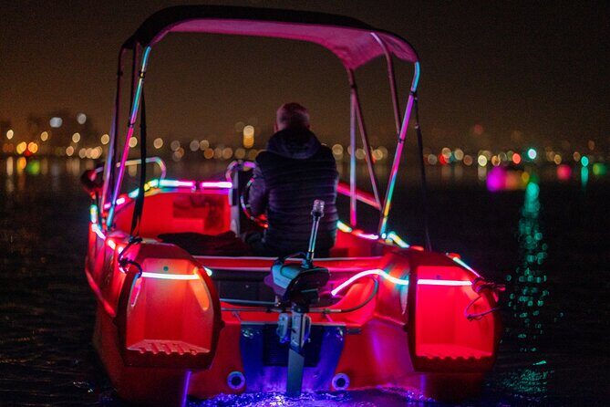 Glow Electric Boat night date experience in San Diego Bay - Authentic Feedback from Participants