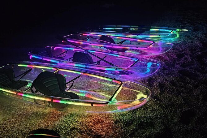 Glowing Night Kayak Tour with LED lights and Moonlight - Frequently Asked Questions