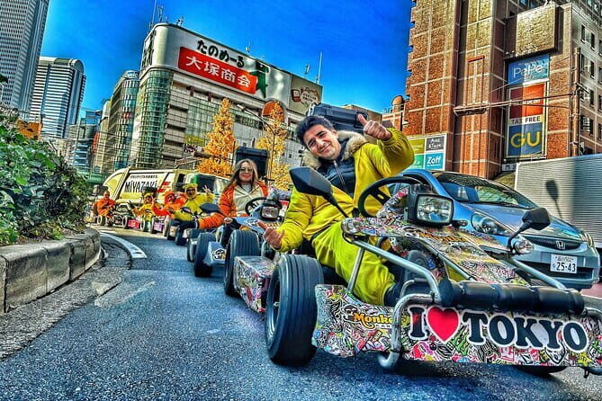 Go Kart Tour in tokyo (Shibuya crossing~Harajuku~Shinjuku) - Starting Point and Tour Duration