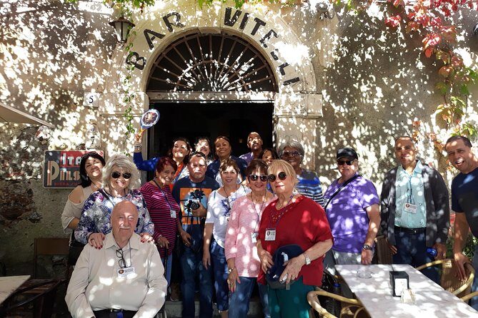 Godfather tour Sicily: Savoca-Forza dAgrò - Transportation and Group Size