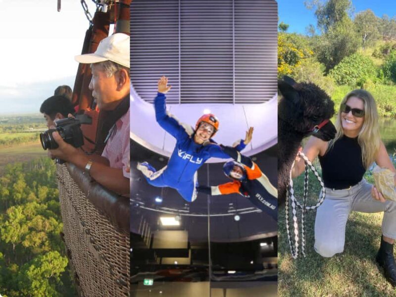 Gold Coast: Hot Air Balloon, Winery Breakfast & iFly - Key Points