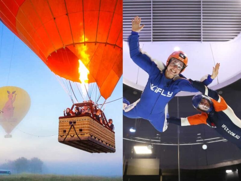 Gold Coast: Hot Air Balloon, Winery Breakfast & iFly - A Deep Dive into the Experience
