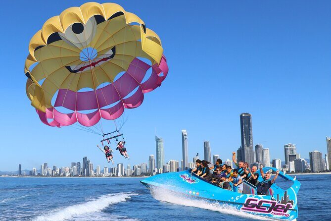 Gold Coast & Surfers Paradise - Parasail & V8 Jetboat Combo - The Value of This Combo Tour