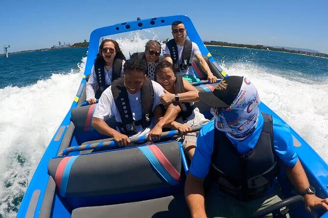 Gold Coast V8 Jet Boat Rapid Ride - Key Points