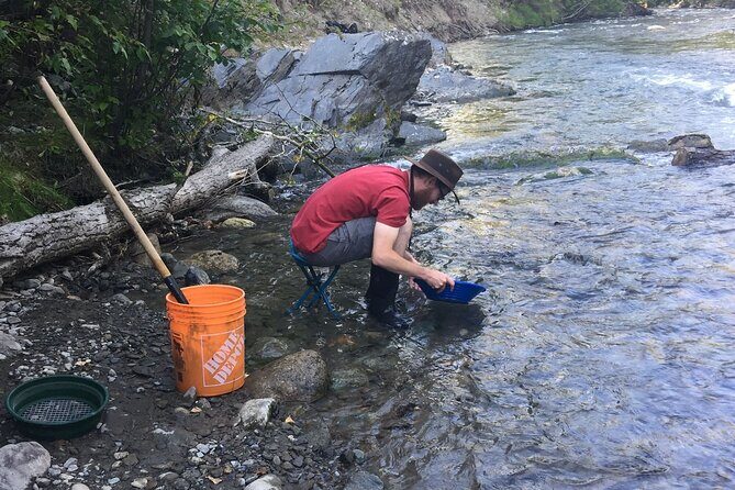 Gold Panning Activity at Mission Creek - The Scenic Setting and Its Special Appeal