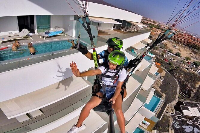GOLD paragliding flight including videos/photos, t-shirt and a bottle of Cava - Who Will Love This Tour?