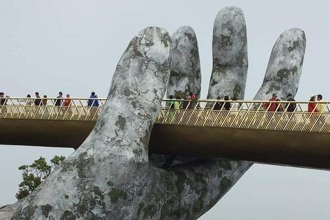 Golden Bridge- Ba Na Hills Early Morning & My Son Holyland Tour - The Journey Begins: Pickup and Ba Na Hills