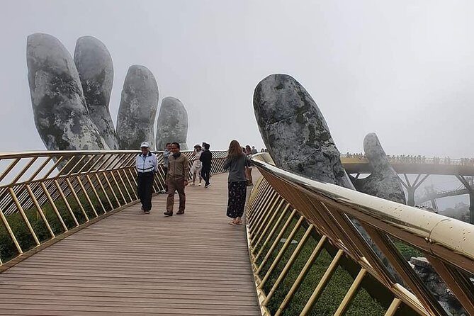 Golden Bridge Ba Na Hills in The Afternoon- Private Guided Tour - The Journey to Ba Na Hills: What You Can Expect