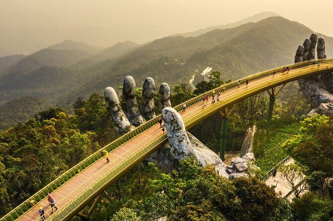 Golden Bridge -Ba Na Hills including buffet lunch ,Cable car 2 way From Da Nang - Transportation, Timing, and Group Size