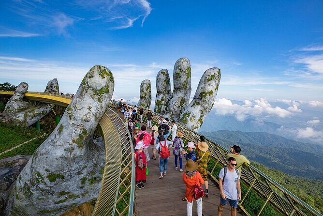 Golden Bridge -Ba Na Hills including buffet lunch ,Cable car 2 way From Da Nang - FAQ