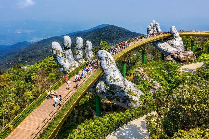 Golden Bridge & Ba Na Hills with Buffets Lunch ,2 ways cable car - Key Points